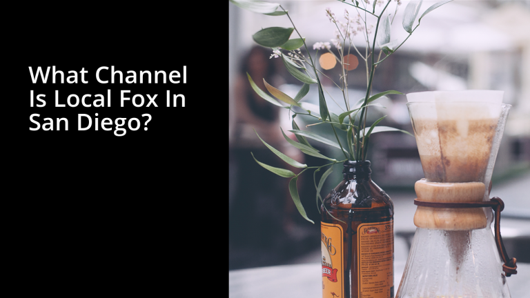What Channel Is Local Fox In San Diego?